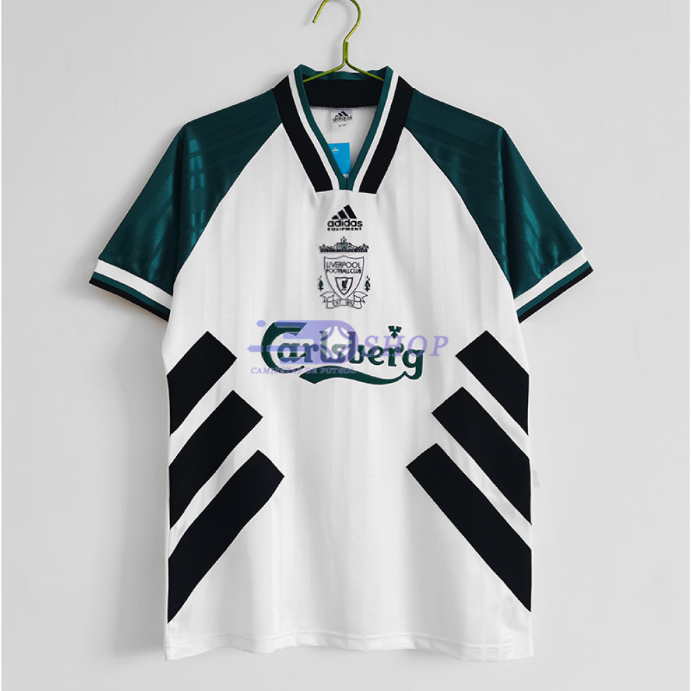 Camiseta Liverpool 2ª Equipación Retro 1993/95