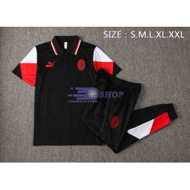 Polo AC Milan 2021/2022 Negro