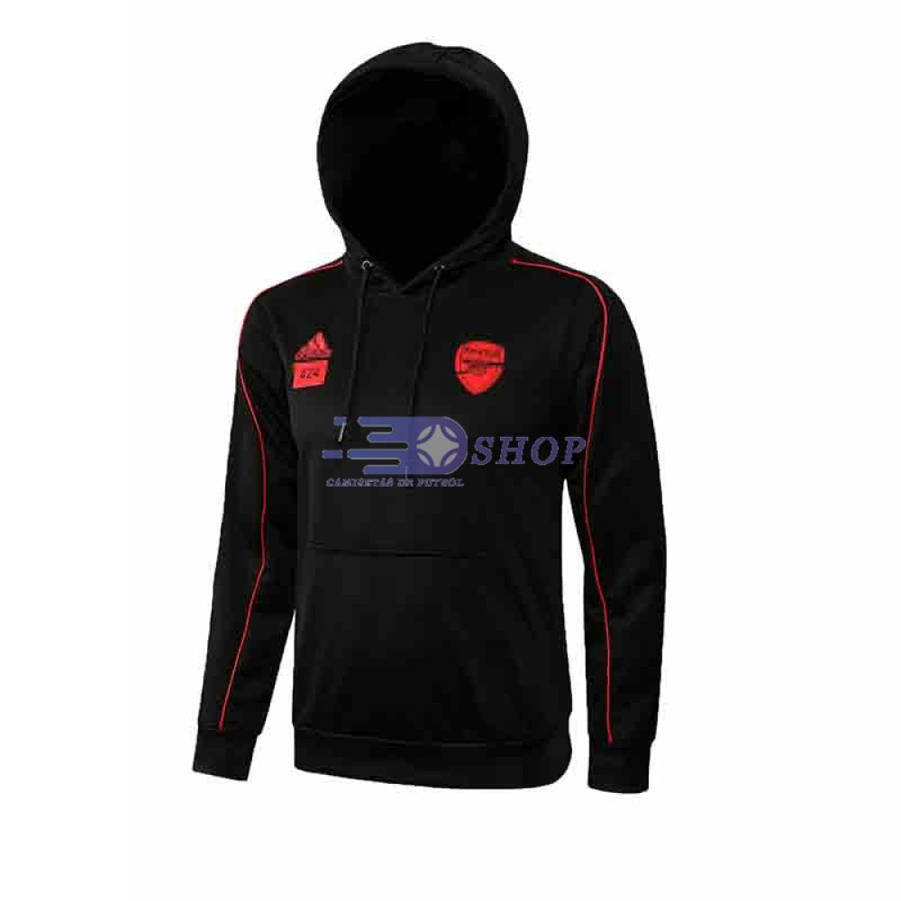 Chaqueta Arsenal FC 2021/2022 Con Capucha Negro