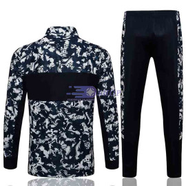 Chandal Italia 2021/2022 Estampado Azul Marino