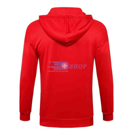 Chaqueta PSG 2021/2022 Con Capucha Rojo