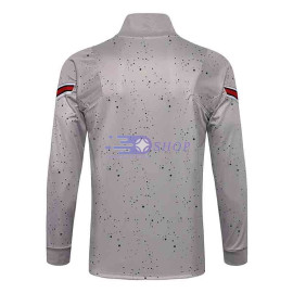 Chaqueta PSG 2021/2022 Jordan Cuello Alto Estampado Gris Claro