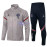 Chaqueta PSG 2021/2022 Jordan Cuello Alto Estampado Gris Claro