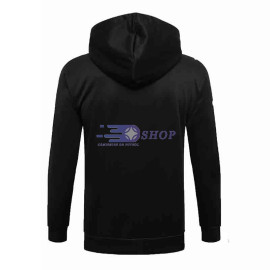 Sudadera PSG 2021/2022 Jordan Con Capucha Negro/Verde/Blanco