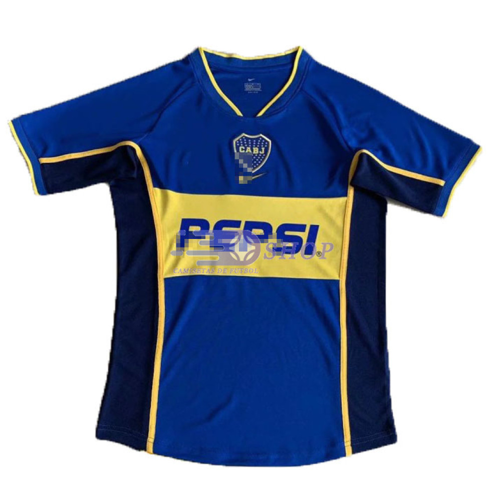 Camiseta Boca Juniors 1ª Equipación Retro 2002