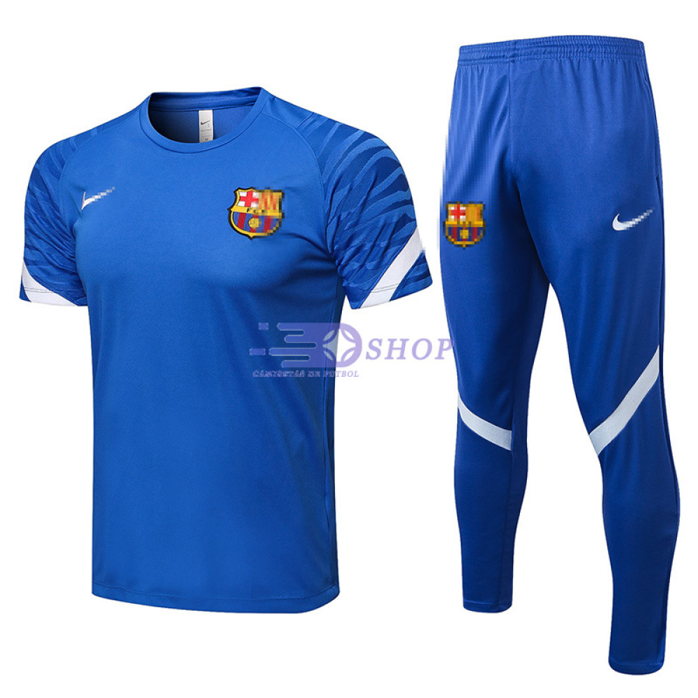 Camiseta de Entrenamiento Barcelona 2021/2022 Kit Azul
