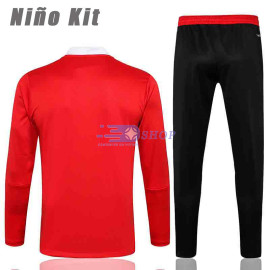 Sudadera De Entrenamiento Bayern Munich 2021/2022 Niño Kit Rojo