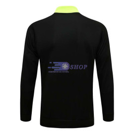 Chaqueta Manchester United 2021/2022 Cuello Alto Negro/Amarillo