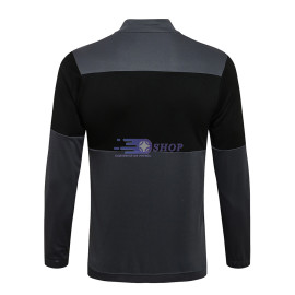 Chaqueta Borussia Dortmund 2021/2022 Cuello Alto Gris/Negro