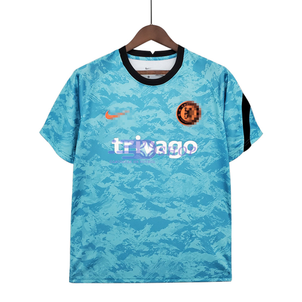 Camiseta de Entrenamiento Chelsea FC 2021/2022 Azul Claro
