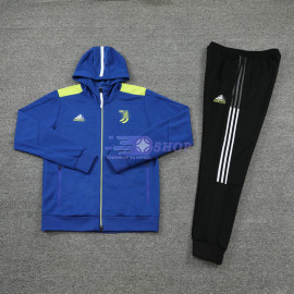 Chaqueta Juventus 2021/2022 Con Capucha Azul