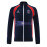 Chaqueta PSG 2021/2022 Cuello Alto Azul Oscuro/Rojo