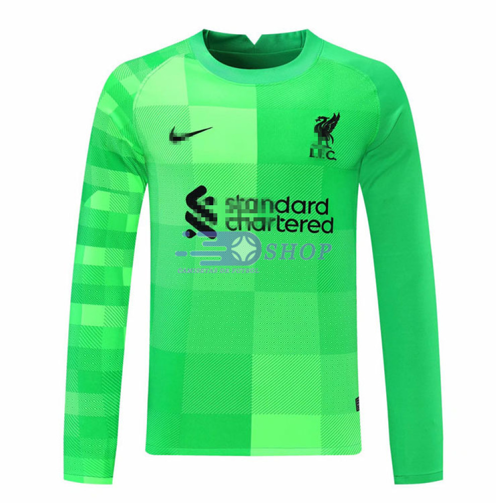 Camiseta De Portero Liverpool 2021/2022 ML Verde