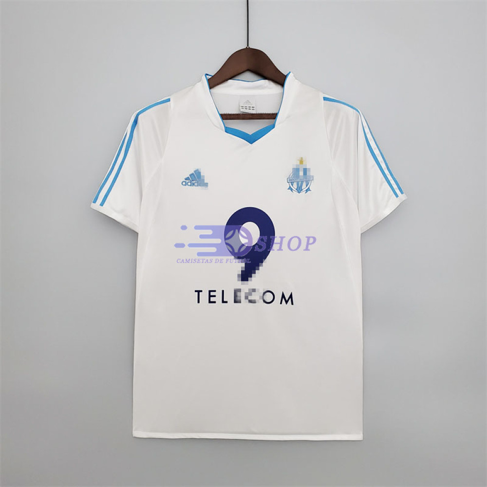 Camiseta Olympique Marsella 1ª Equipación Retro 2002/03