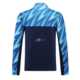 Chaqueta Arsenal 2021/2022 Cuello Alto Azul Marino/Azul
