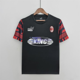 Camiseta AC Milan 2022/2023 Negro/Rojo