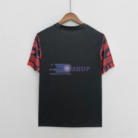 Camiseta AC Milan 2022/2023 Negro/Rojo