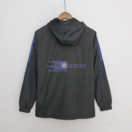 Cortavientos Bayern Múnich 2022/2023 Con Capucha Negro