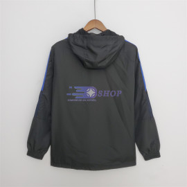 Cortavientos São Paulo 2022/2023 Con Capucha Negro