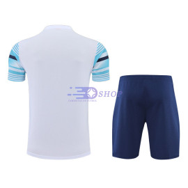 Camiseta de Entrenamiento Manchester City 2022/2023 Kit Blanco/Azul Claro