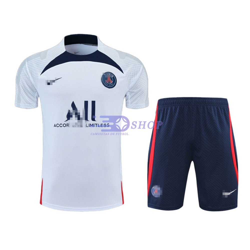 Camiseta de Entrenamiento PSG 2022/2023 Kit Blanco/Azul Marino