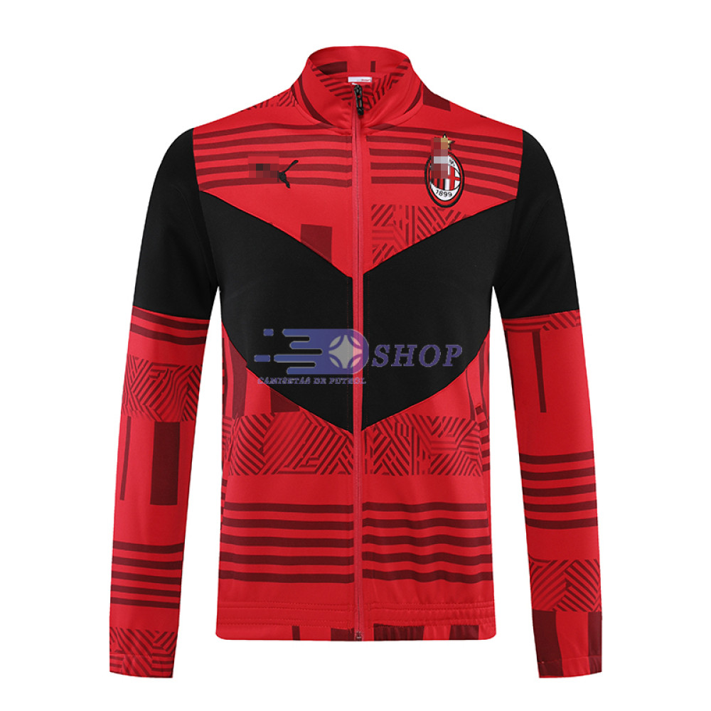 Chaqueta AC Mlian 2022/2023 Rojo/Negro