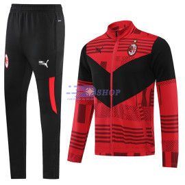 Chaqueta AC Mlian 2022/2023 Rojo/Negro