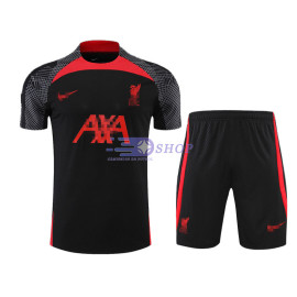 Camiseta de Entrenamiento Liverpool 2022/2023 Negro/Rojo