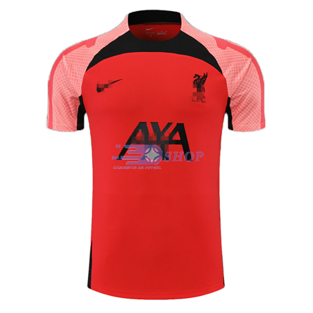 Camiseta de Entrenamiento Liverpool 2022/2023 Rojo/Rosa