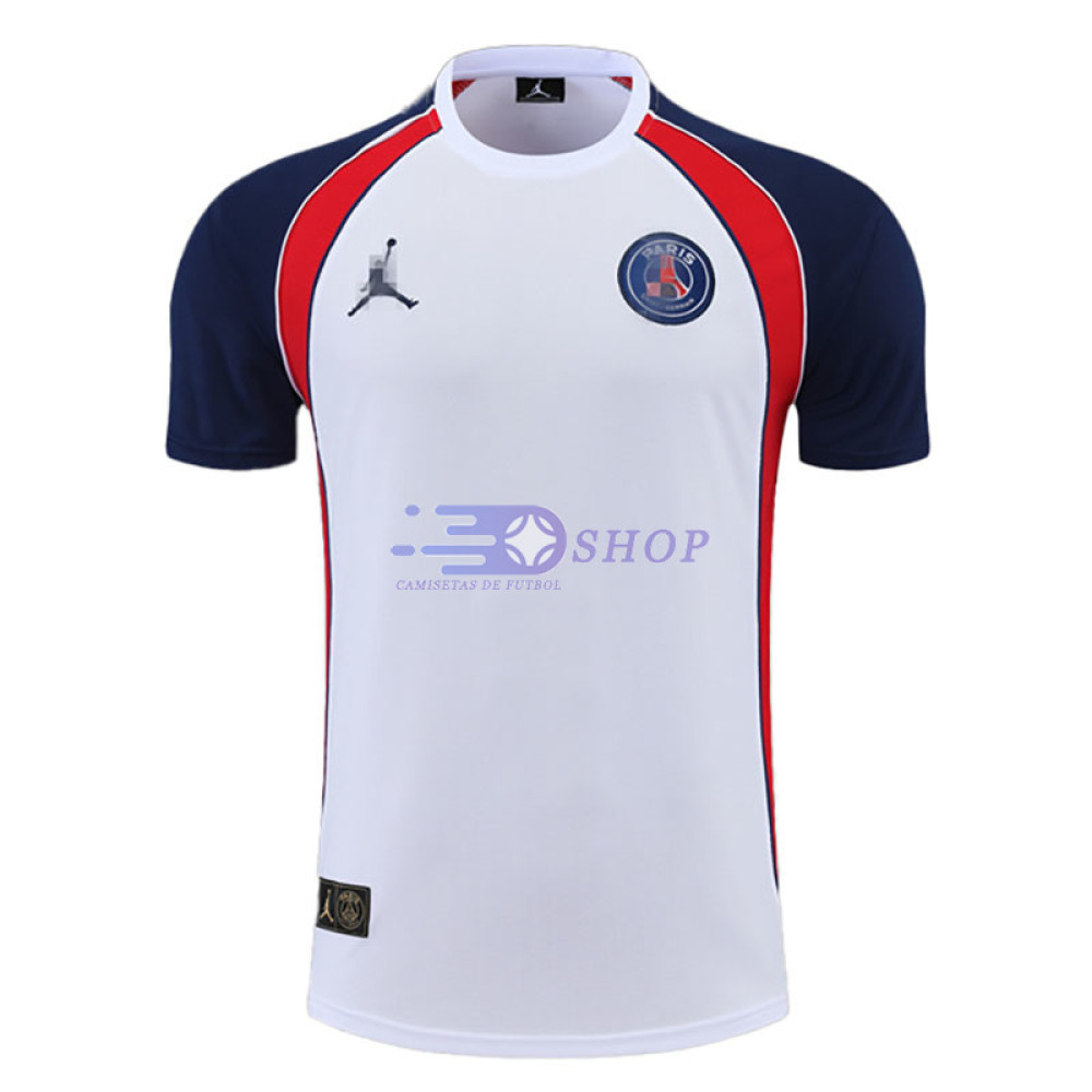 Camiseta de Entrenamiento PSG 2022/2023 Blanco/Azul/Rojo