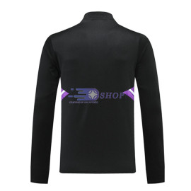 Sudadera De Entrenamiento Real Madrid 2022/2023 Negro/Púrpura