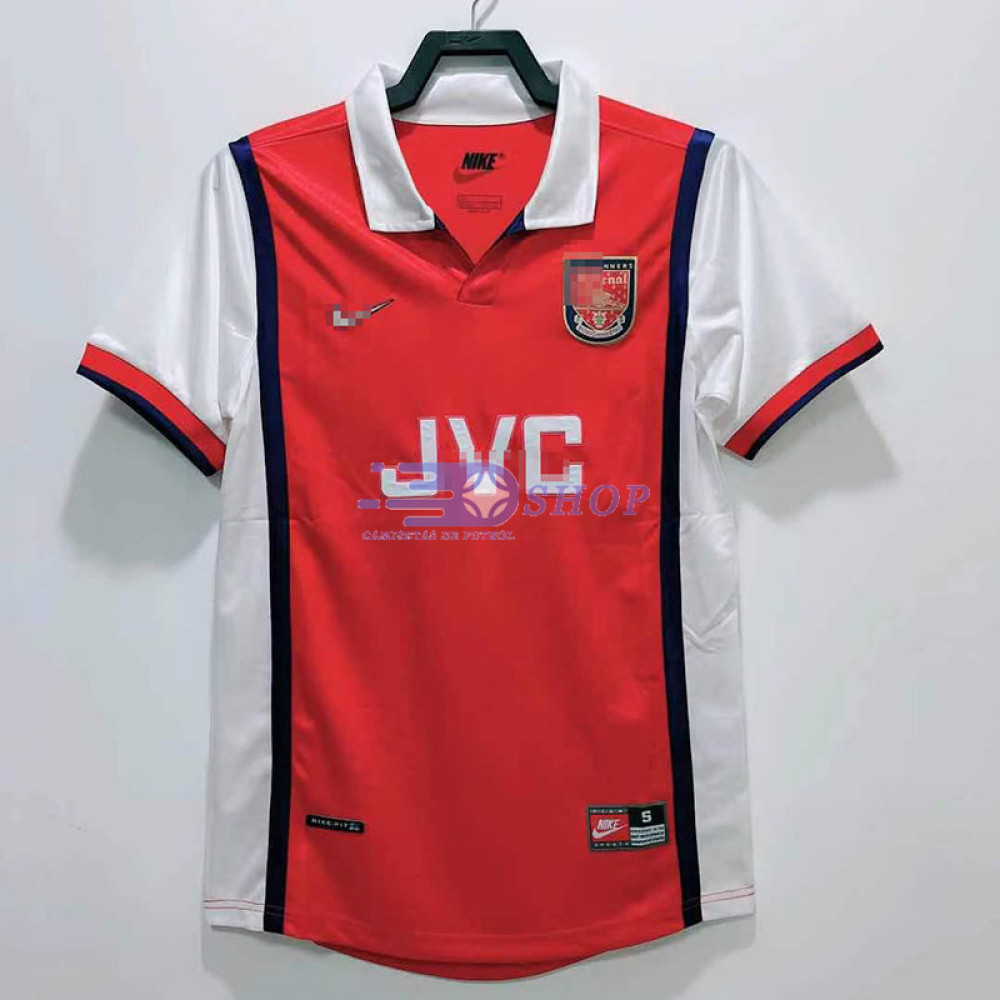 Camiseta Arsenal 1ª Equipación Retro 1998/99