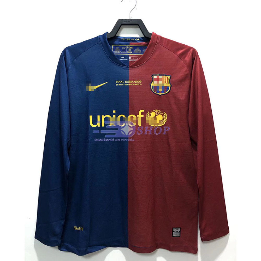 Camiseta Barcelona Retro 2008/09 ML
