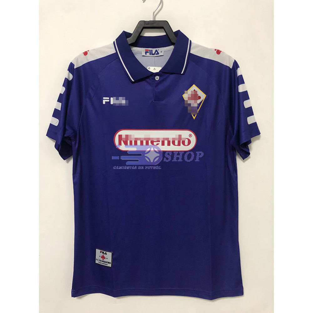 Camiseta Fiorentina 1ª Equipación Retro 1998