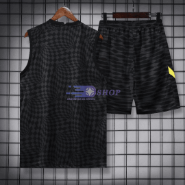 Camiseta de Entrenamiento Chelsea Sin Mangas 2022/2023 Kit Negro