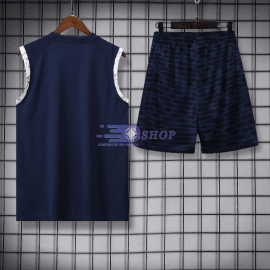 Camiseta de Entrenamiento PSG Sin Mangas 2022/2023 Kit Azul Marino Marca Oro