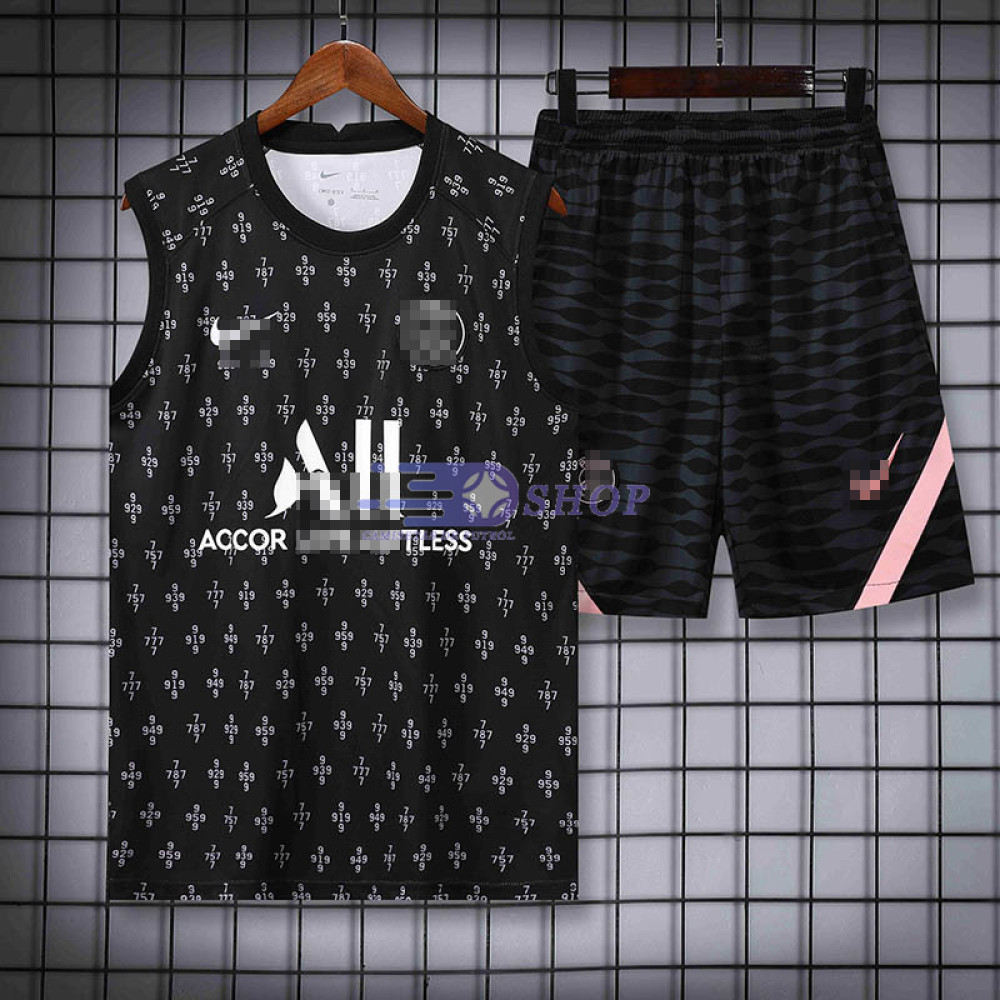 Camiseta de Entrenamiento PSG Sin Mangas 2022/2023 Kit Negro