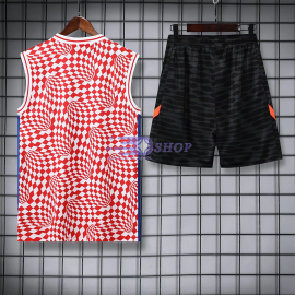 Camiseta de Entrenamiento Chelsea Sin Mangas 2022/2023 Kit Rojo