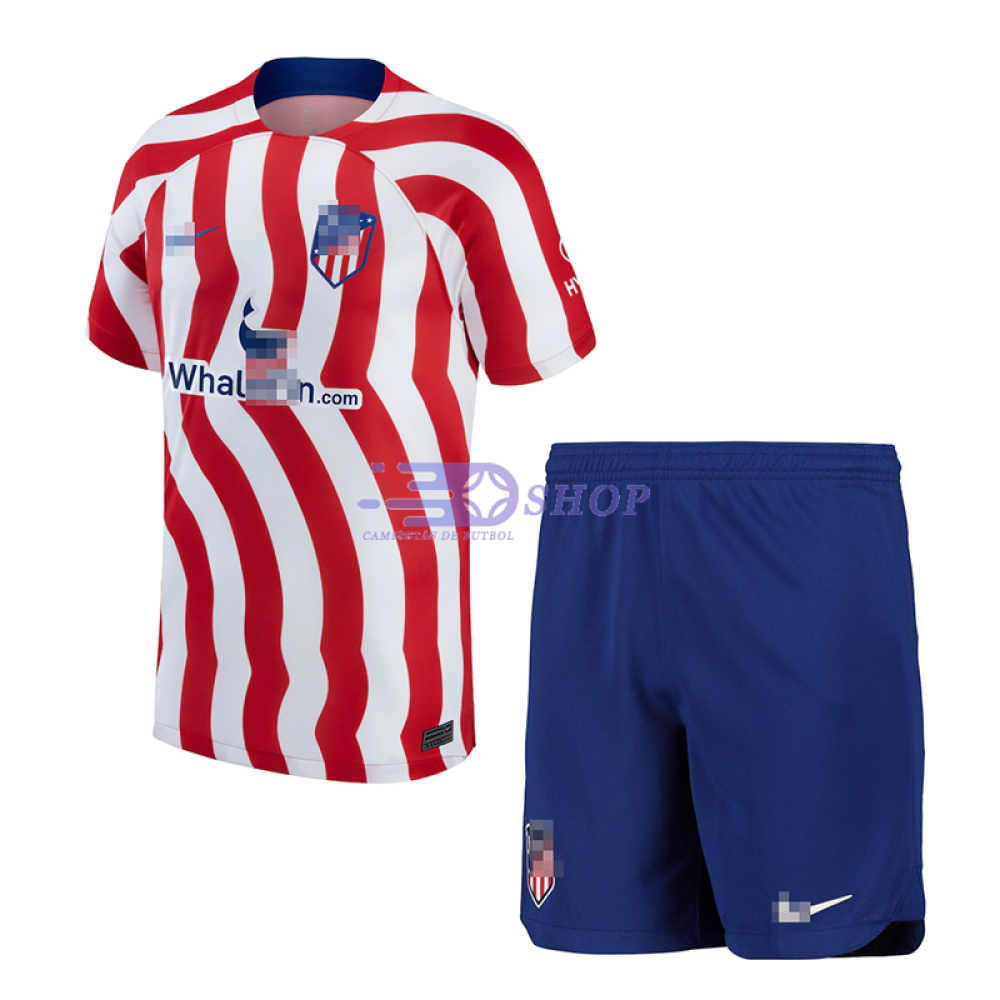 Camiseta GONZALO 6 Atlético de Madrid 2022/2023 1ª Equipación Niño Kit - Talla #16 (90cm-105cm)