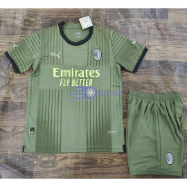 Camiseta AC Milan 3ª Equipación 2022/2023 Niño Kit