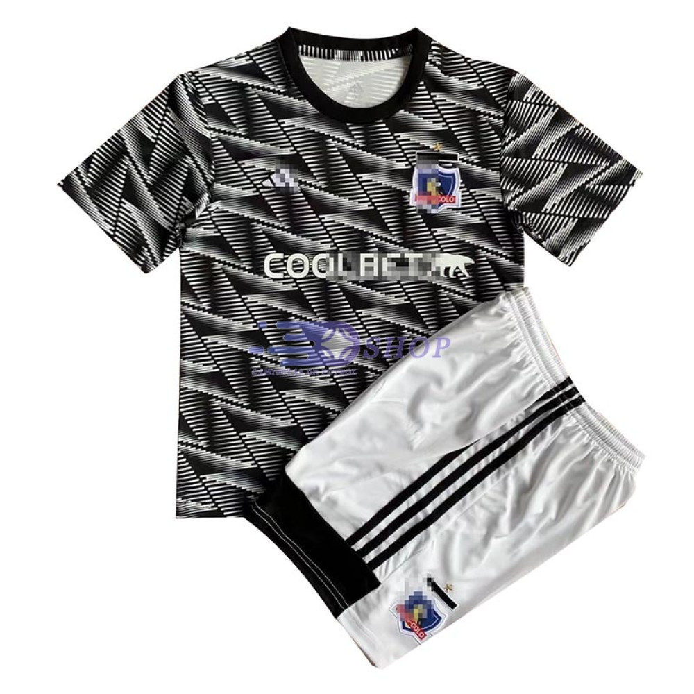 Camiseta Colo-Colo 2023/2024 Negro Especial Edición Niño Kit 