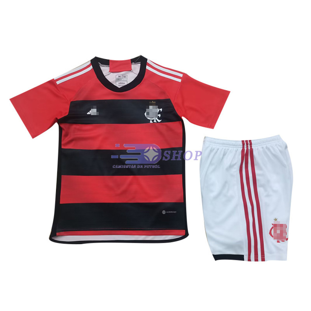 Camiseta Flamengo 2023/2024 1ª Equipación Niño Kit