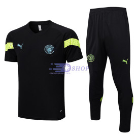 Camiseta de Entrenamiento Manchester City Negro 2022/2023 Kit