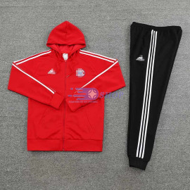 Chaqueta Con Capucha Bayern Múnich Rojo 2022/2023 