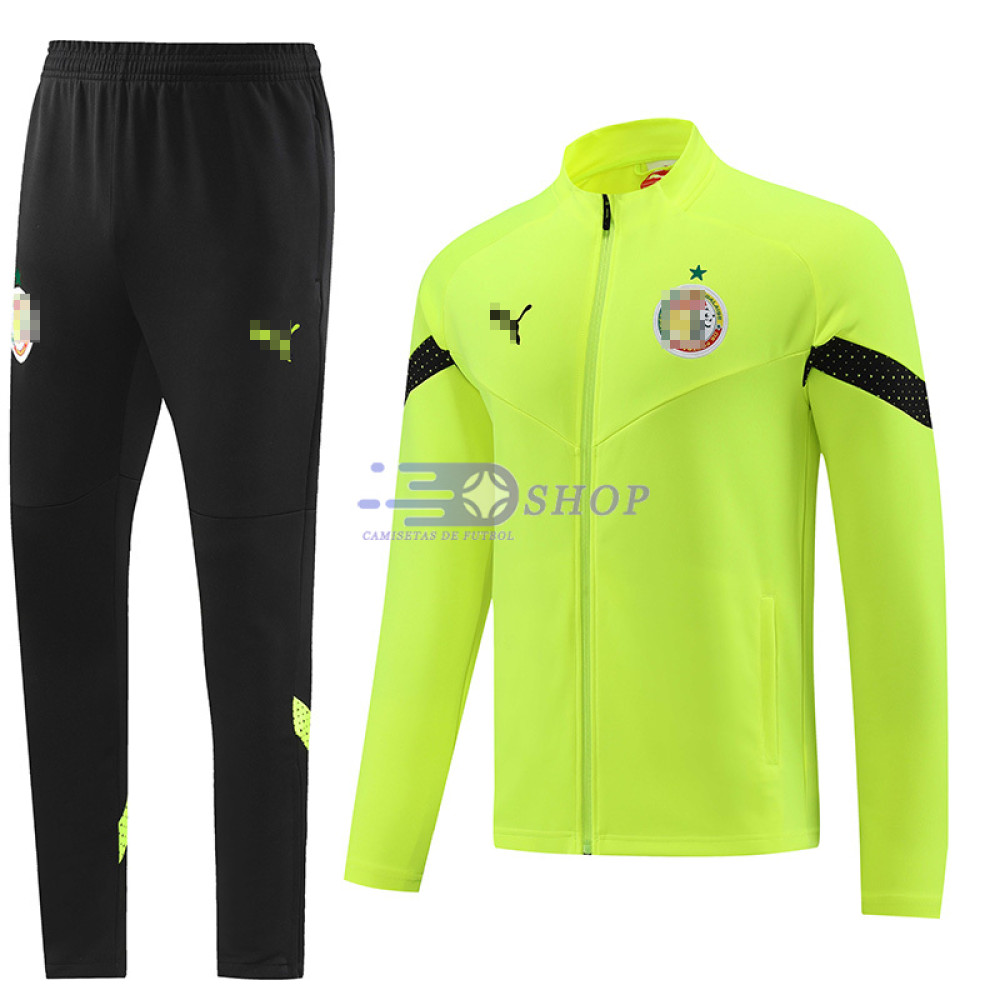 Chandal Senegal Verde Fluorescente 2022
