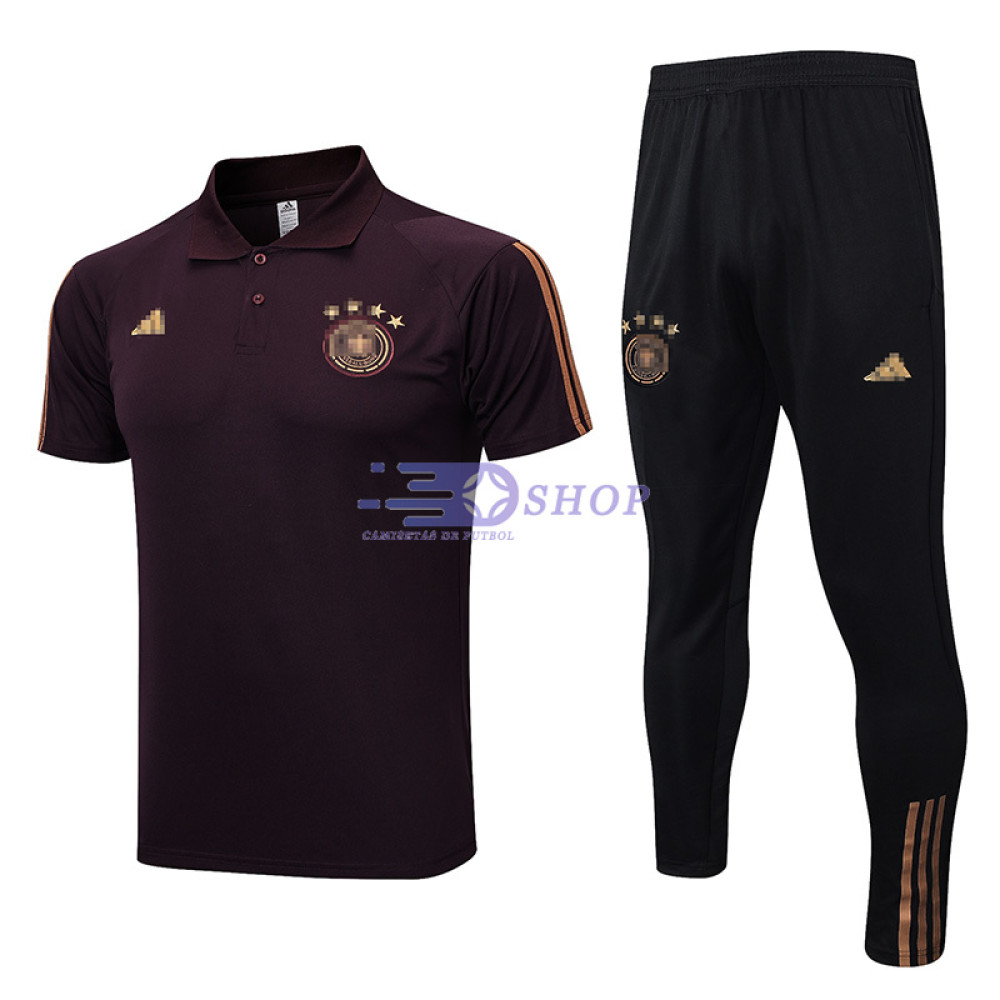 Polo Alemania Marrón 2022 Kit