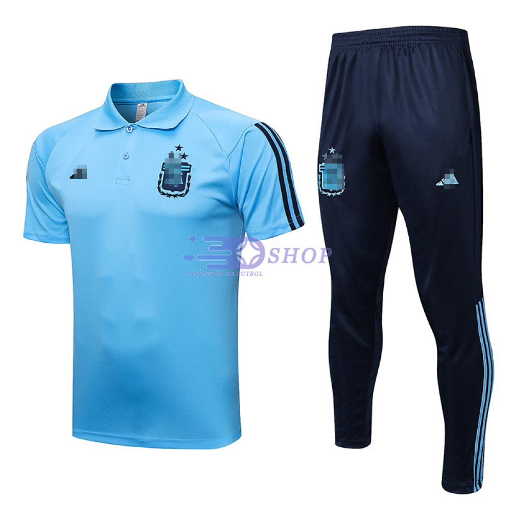 Polo Argentina Azul Claro 2022 Kit