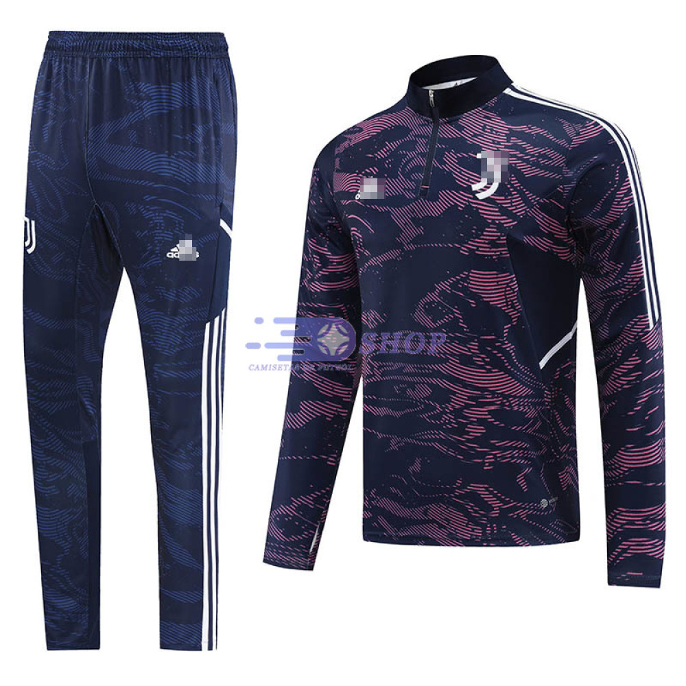 Sudadera De Entrenamiento Juventus Azul/Rosa 2022/2023 Kit