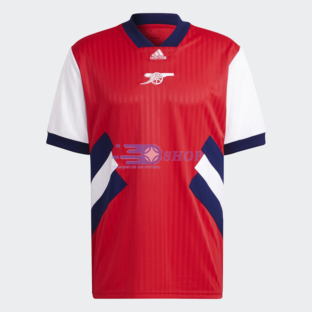 Camiseta Arsenal Rojo/Blanco 2023/2024 (EDICIÓN JUGADOR)