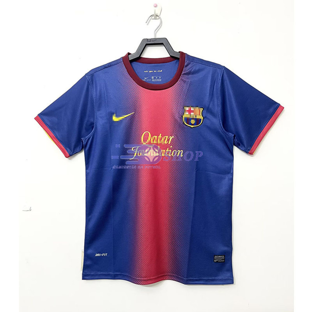 Camiseta Barcelona 12/13 1ª Equipación Retro
